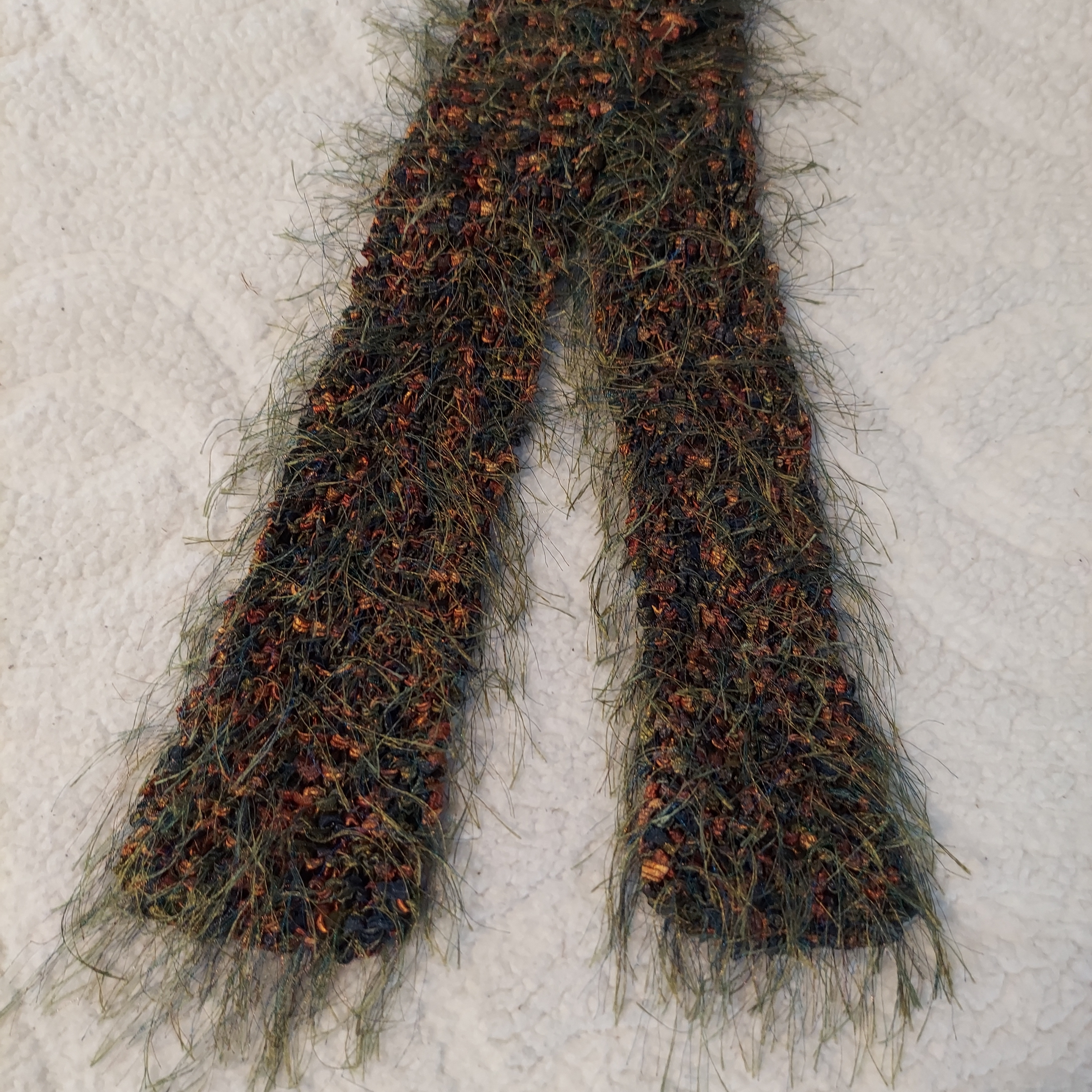 Textured Multicolor Scarf